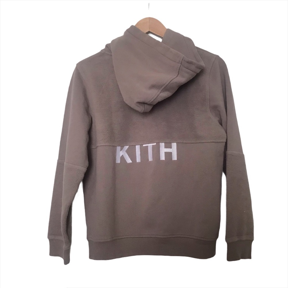 Kith Blocked Williams Hoodie Cinder - Picture 4 of 7